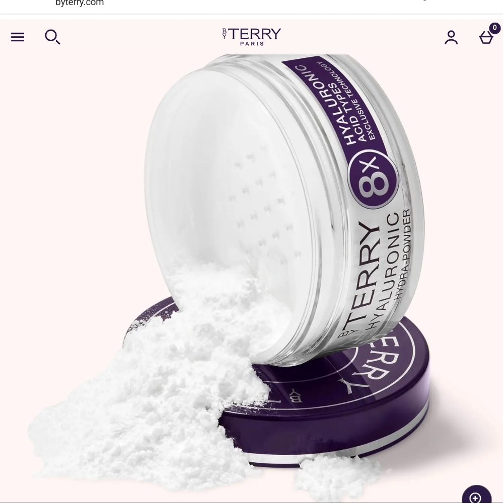 By Terry Travel Size Hyaluronic Hydra Veil Loose Powder Host Pick - Picture 3 of 9